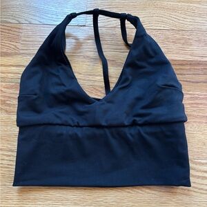 Purple Pixies Black Dance Top